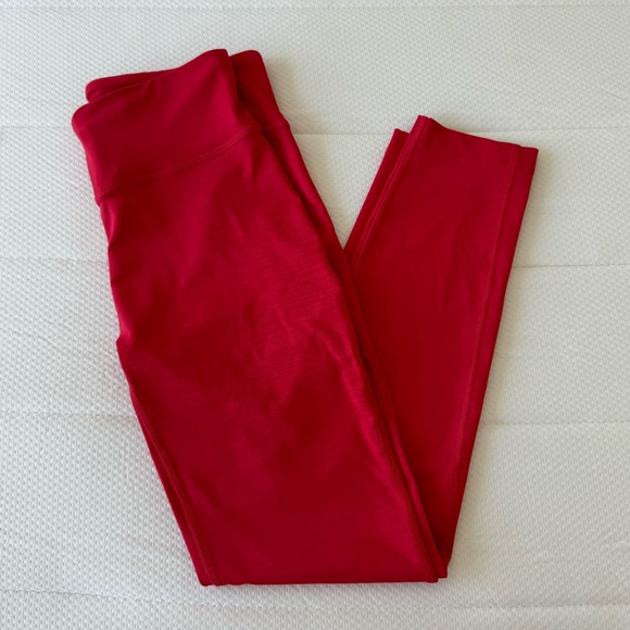 OUTDOOR VOICES RED LEGGINGS - Picture 4 of 4